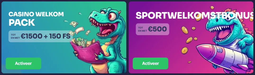 Binobet Casino bonus voor nieuwe spelers en bestaande klanten