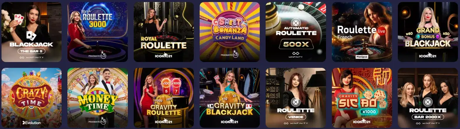 Live casino met echte dealers bij Binobet Casino