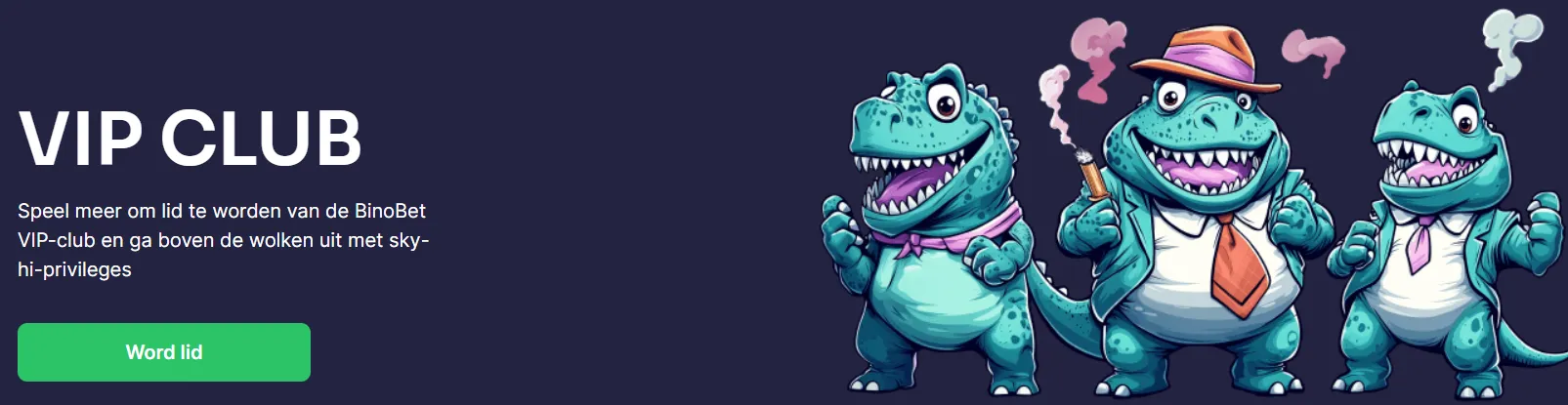 VIP programma en loyaliteitsbeloningen van Binobet Casino